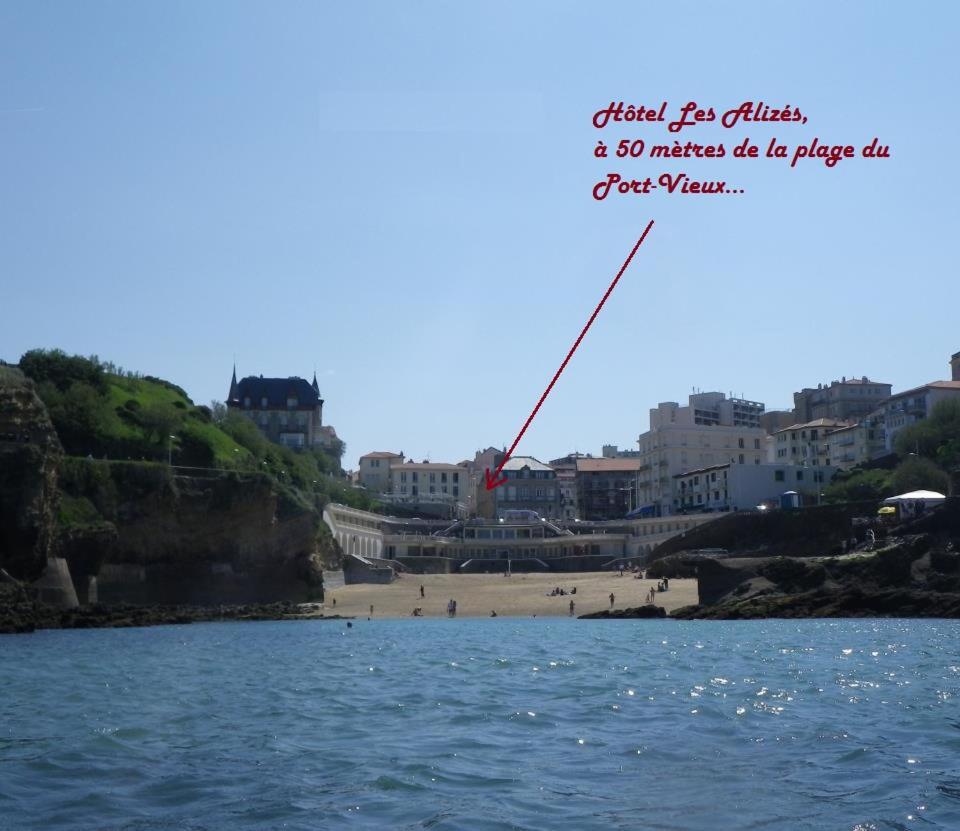 Hotel Les Alizes Biarritz Buitenkant foto